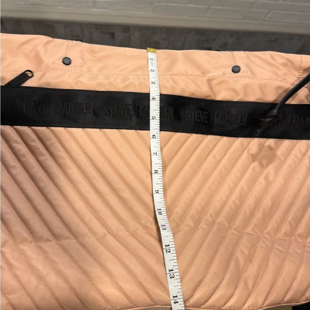 Steve Madden Tan and Black Quilted Baby‎ Bags - Picture 5 of 5